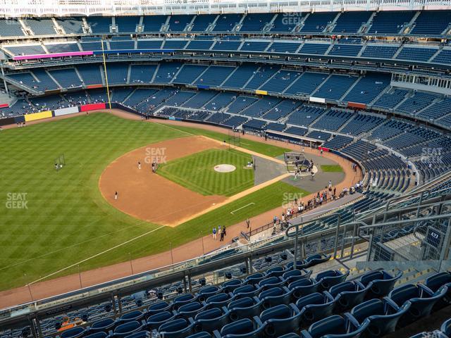 Seating view for Yankee Stadium Section Grandstand Level 428