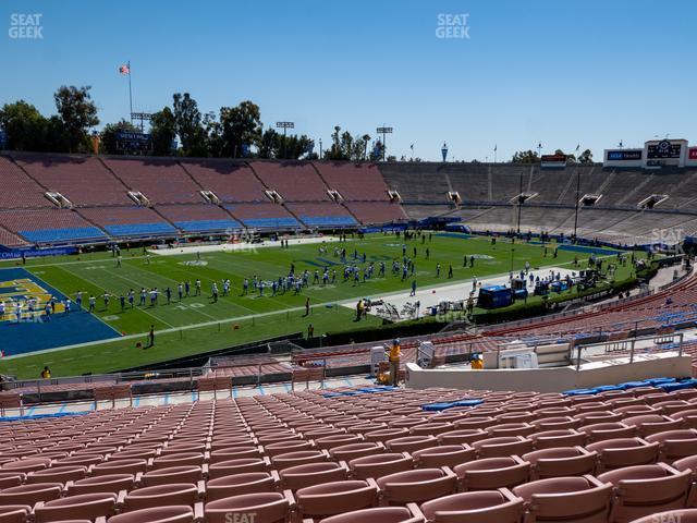 Seating view for Rose Bowl Stadium Section Upper 16