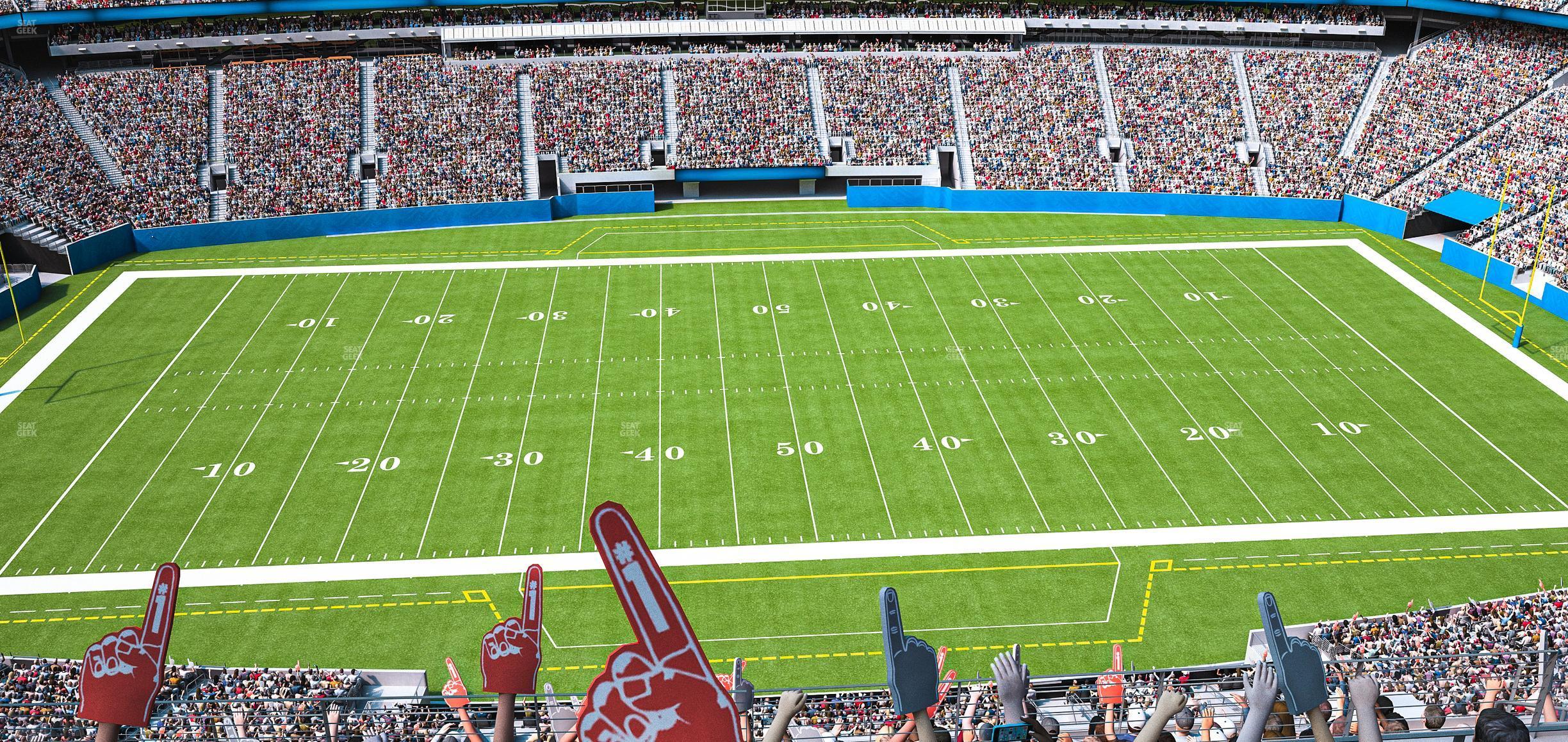 Seating view for MetLife Stadium Section 314