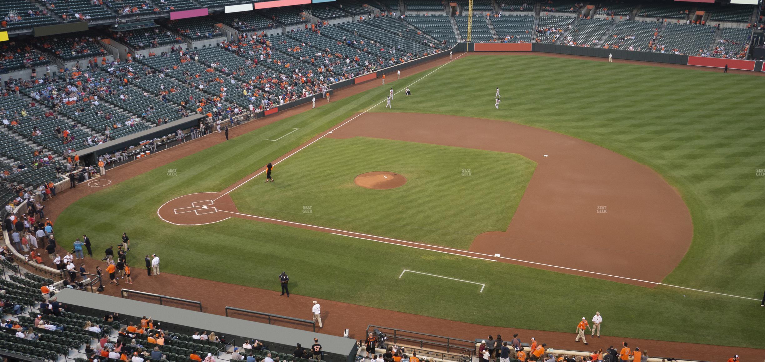 Seating view for Oriole Park at Camden Yards Section 320