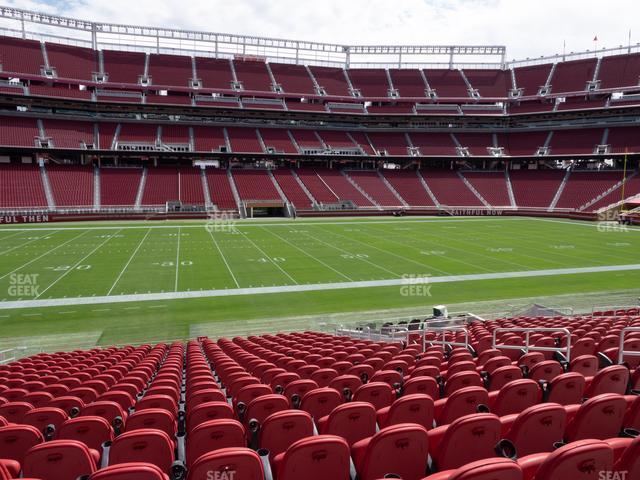 Seating view for Levi's Stadium Section C 140