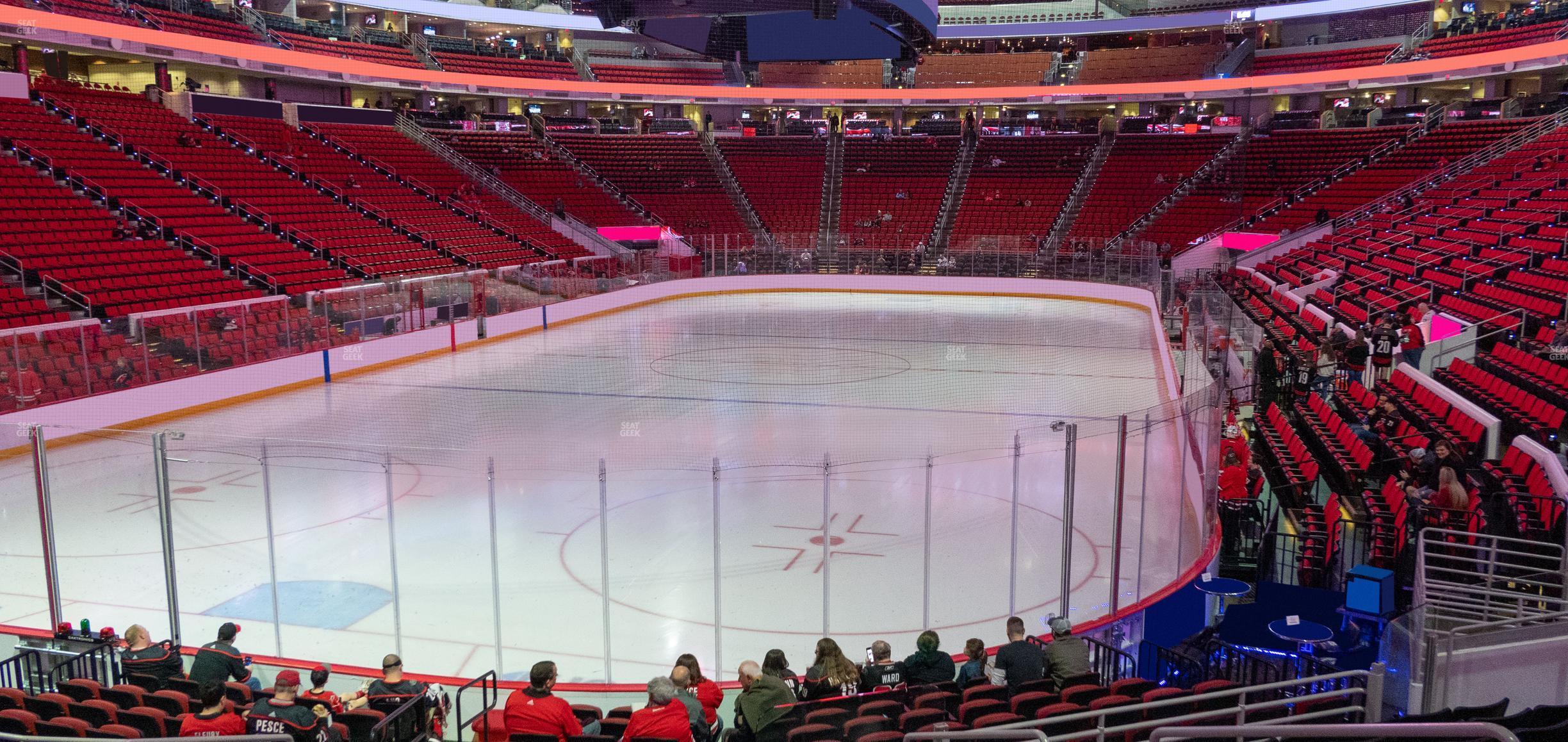 Seating view for Lenovo Center Section 110