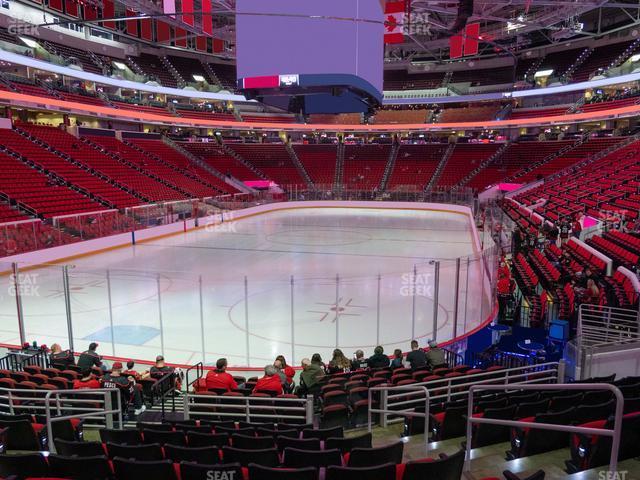 Seating view for Lenovo Center Section 110