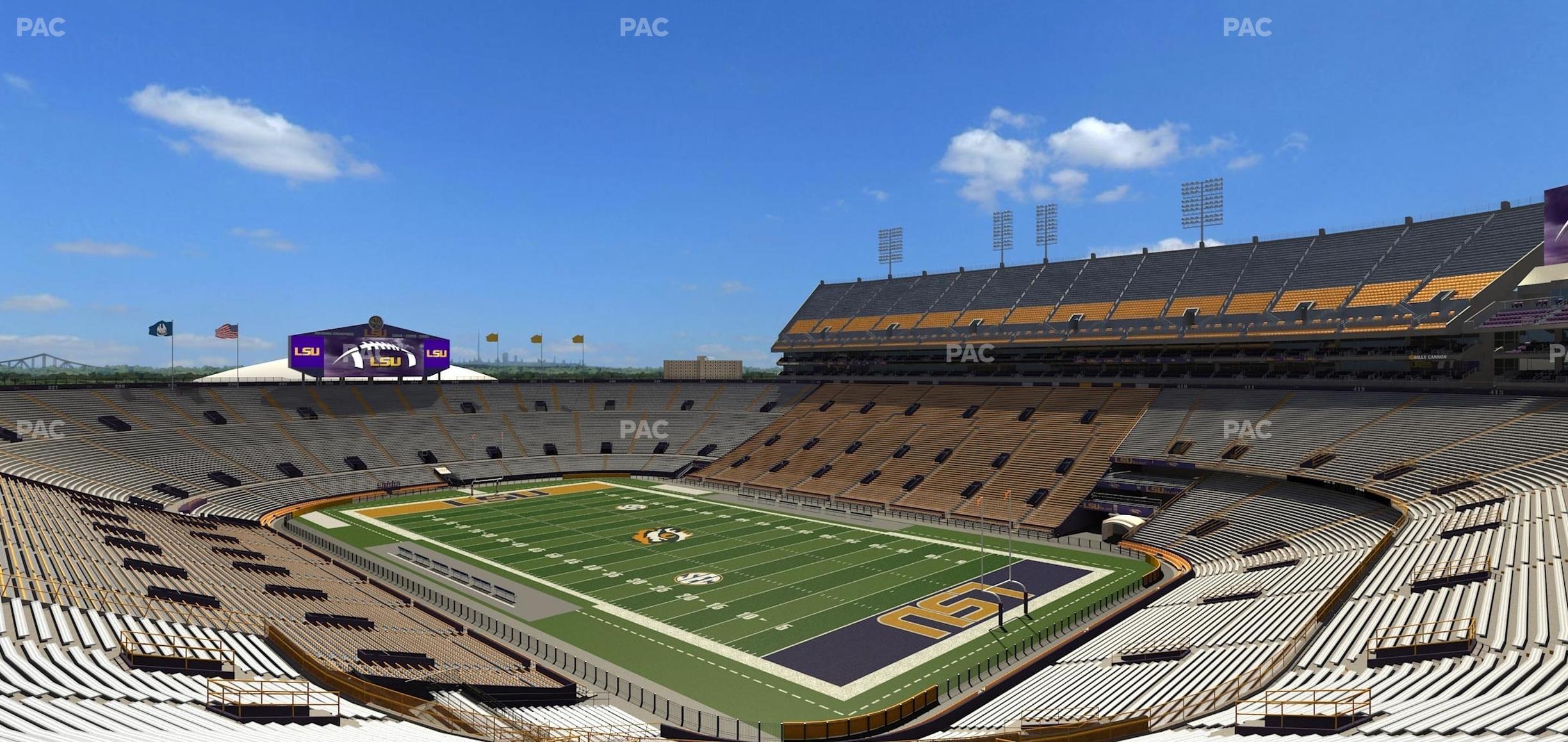 Seating view for Tiger Stadium Section Suite 170