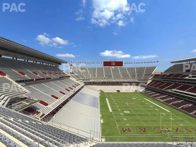 Seating view for Kyle Field Section 324