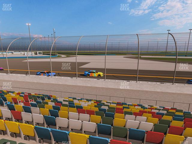 Seating view for Daytona International Speedway Section Front 181