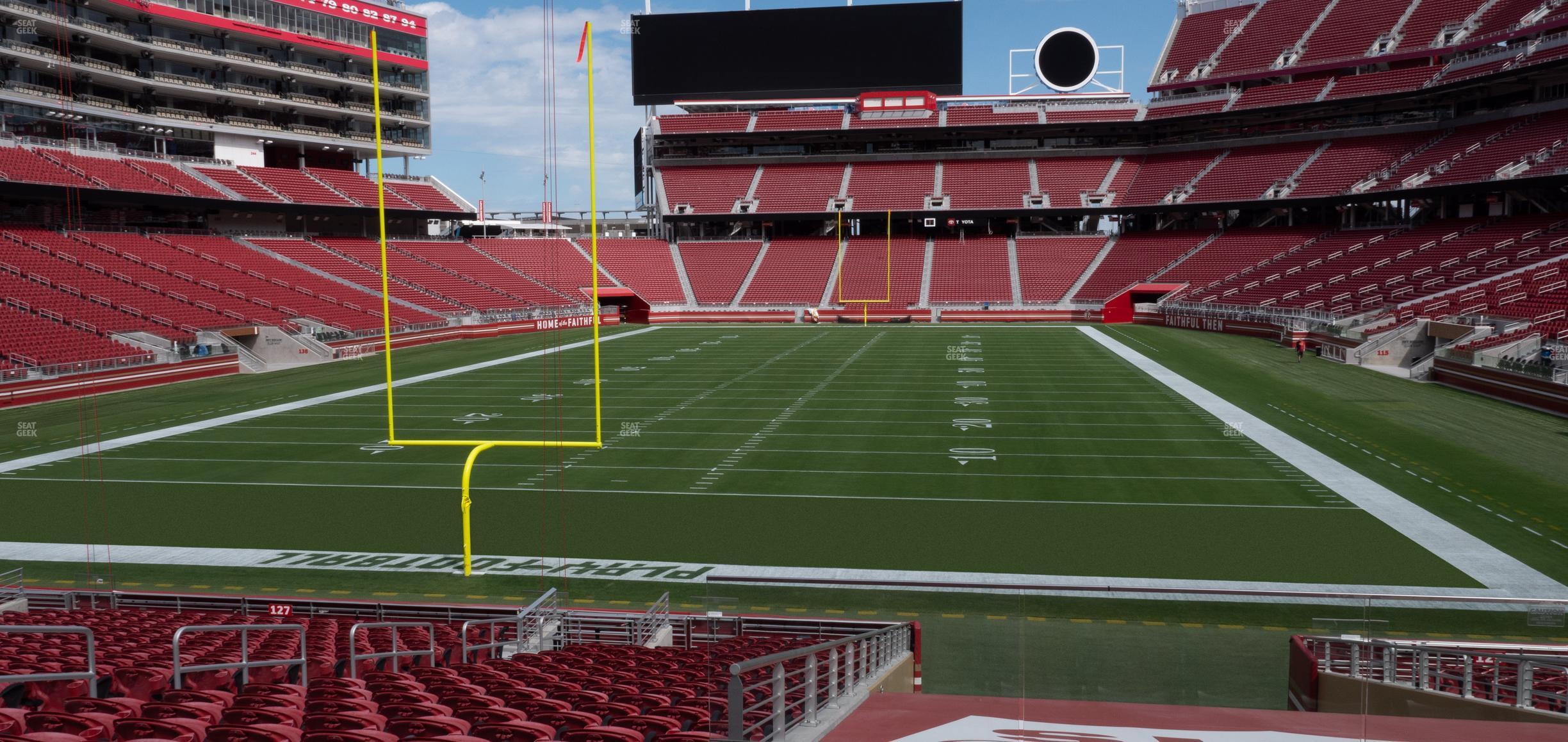 Seating view for Levi's Stadium Section 126