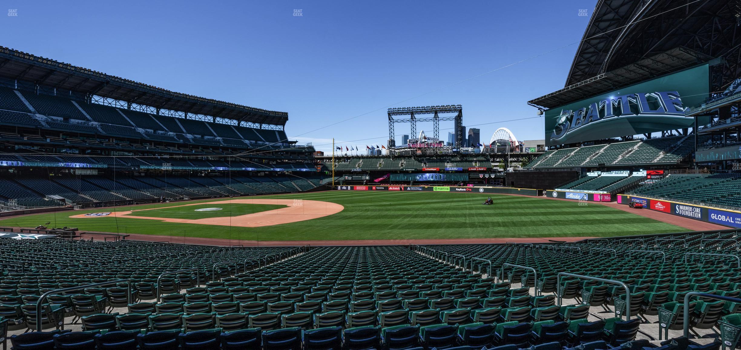 Seating view for T-Mobile Park Section 117