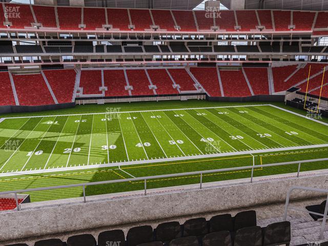 Seating view for Mercedes-Benz Stadium Section 239