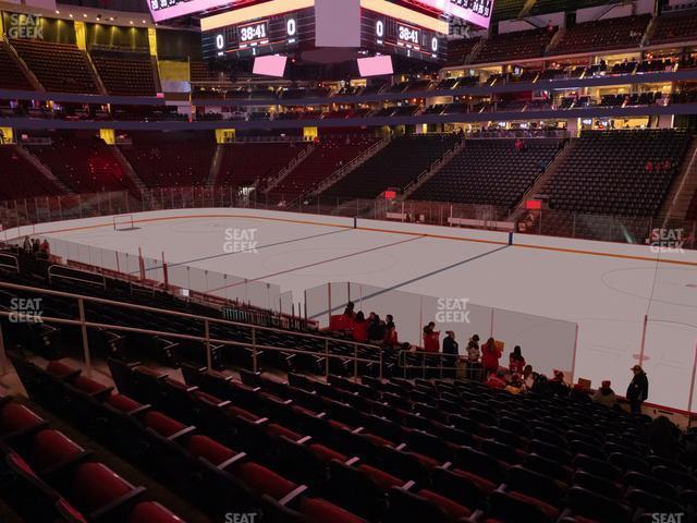 Seating view for Prudential Center Section 10