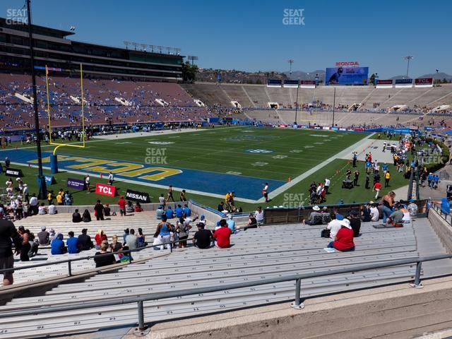 Seating view for Rose Bowl Stadium Section Lower 28