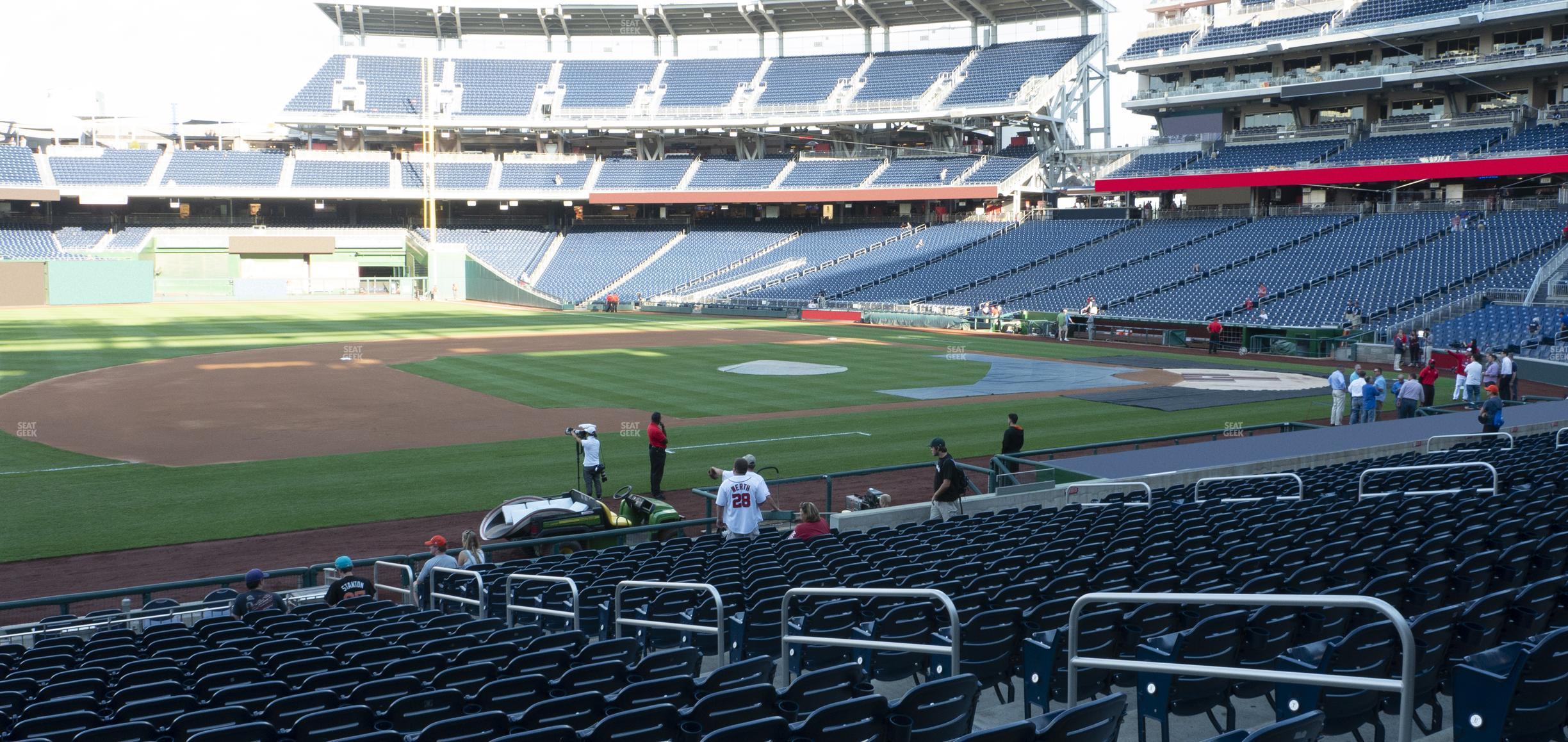 Seating view for Nationals Park Section 114