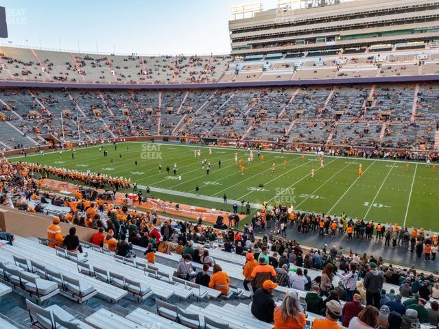 Seating view for Neyland Stadium Section A