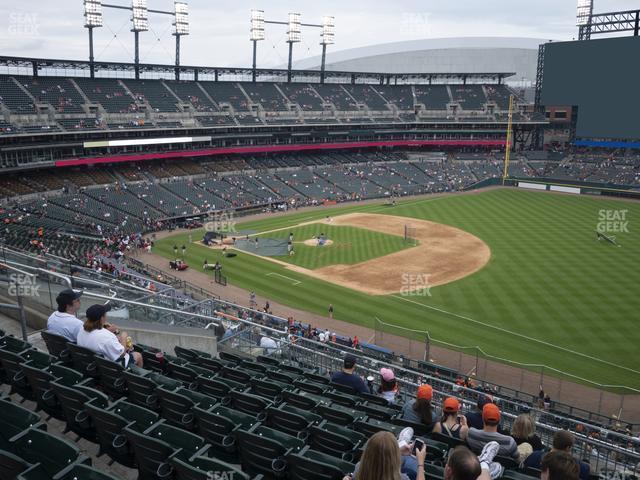 Seating view for Comerica Park Section 216