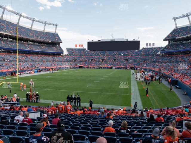 Seating view for Empower Field at Mile High Section 112