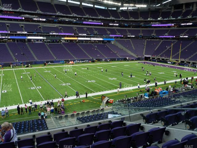 Seating view for U.S. Bank Stadium Section 131