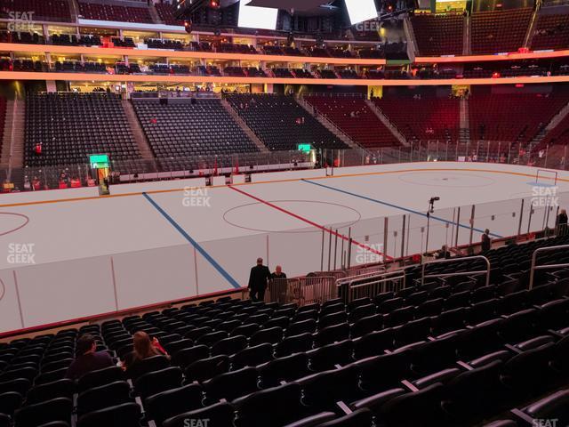 Seating view for Prudential Center Section 18