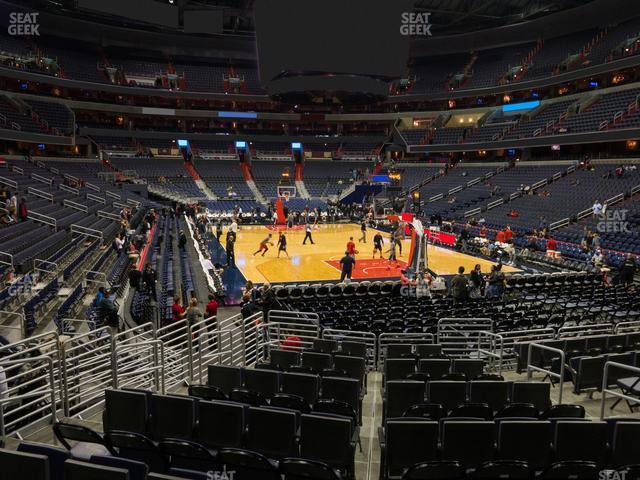 Seating view for Capital One Arena Section 115