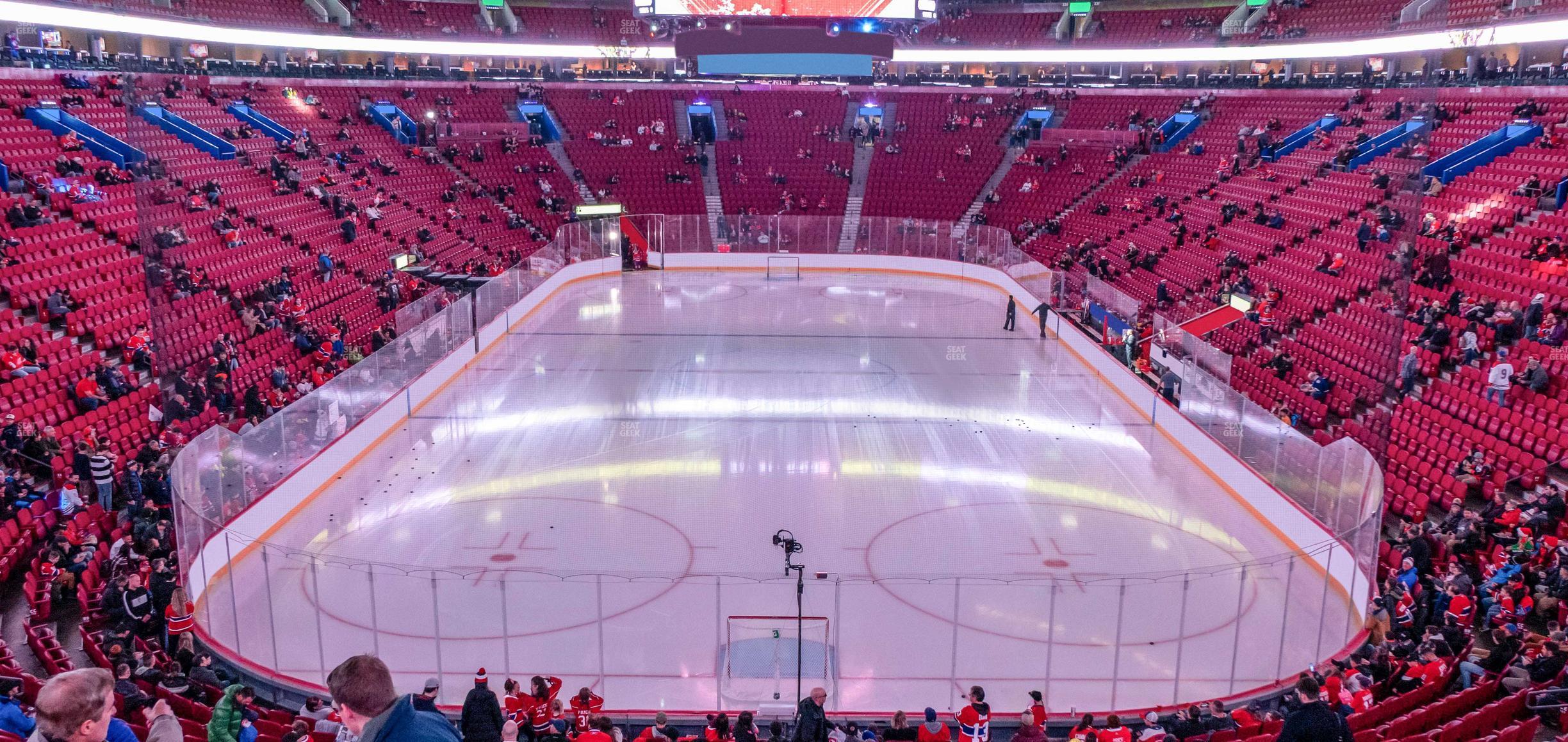 Seating view for Centre Bell Section 107