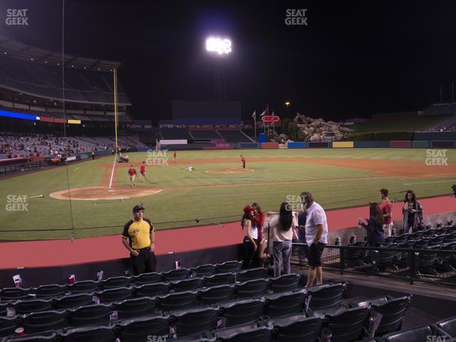 Seating view for Angel Stadium of Anaheim Section 122