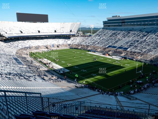 Seating view for Beaver Stadium Section South L Club