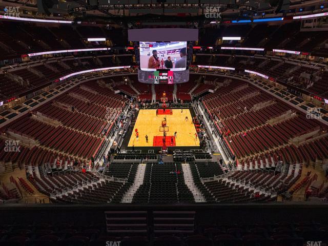 Seating view for United Center Section 326