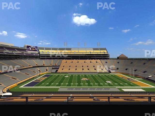 Seating view for Tiger Stadium Section Suite 115