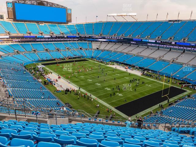 Seating view for Bank of America Stadium Section 507