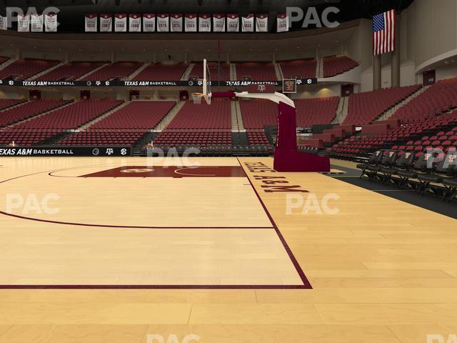 Seating view for Reed Arena Section Floor 3