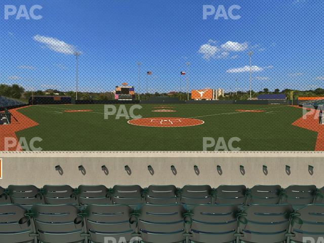 Seating view for UFCU Disch-Falk Field Section 6