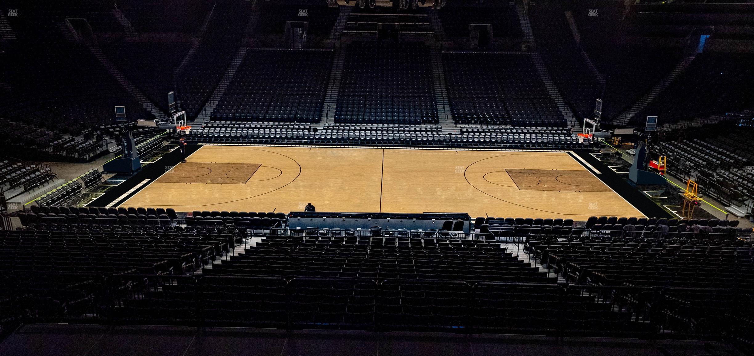 Seating view for Barclays Center Section 108