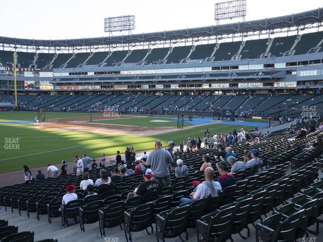 Seating view for Guaranteed Rate Field Section 148