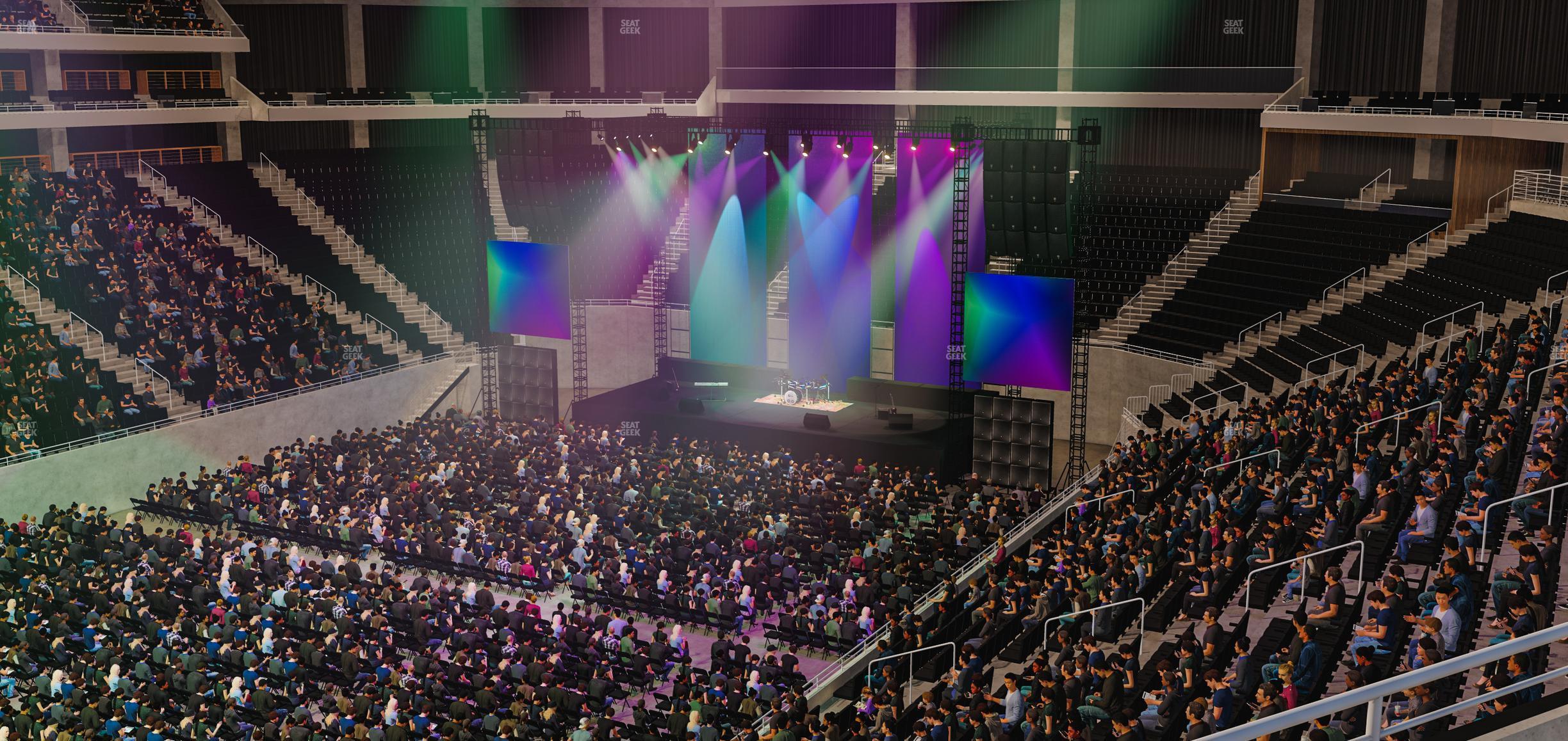 Seating view for Moody Center ATX Section Porch Suite 13