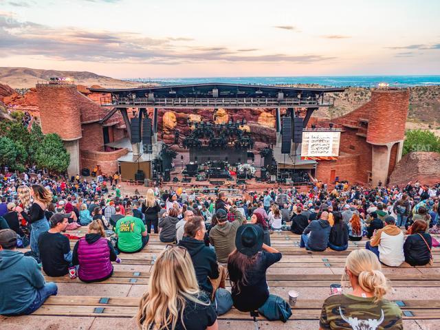 Seating view for Red Rocks Amphitheatre Section Ga Seats