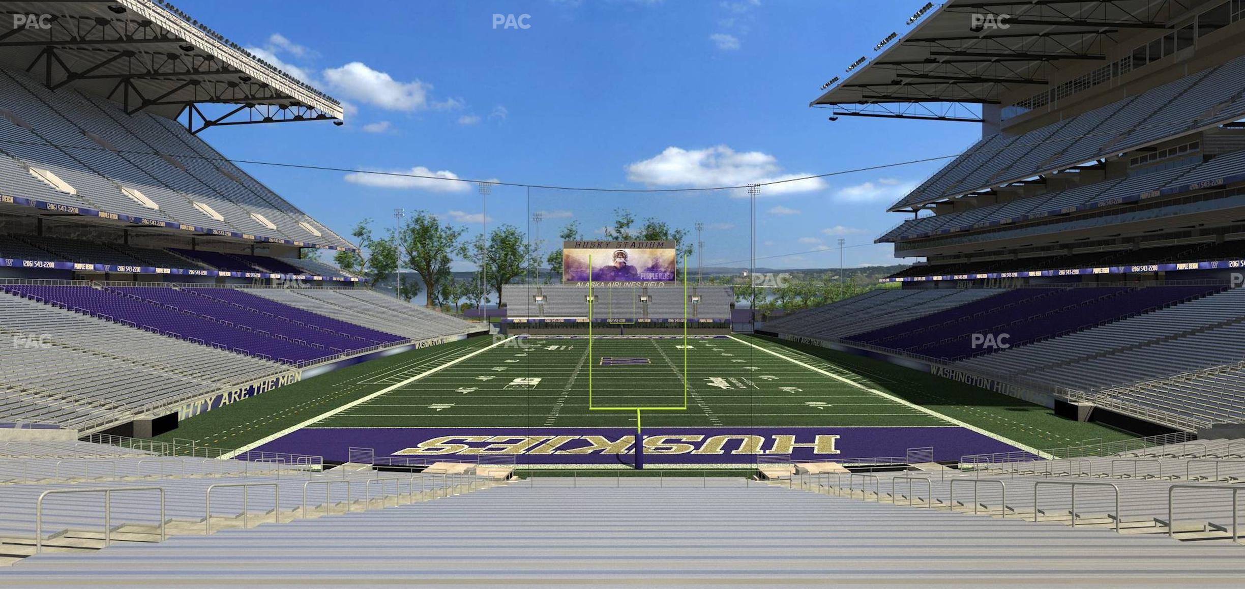 Seating view for Husky Stadium Section 118