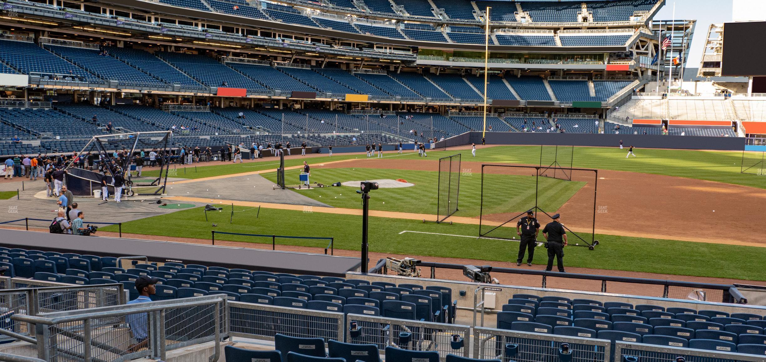 Seating view for Yankee Stadium Section Field Mvp 115