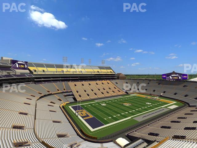 Seating view for Tiger Stadium Section 543