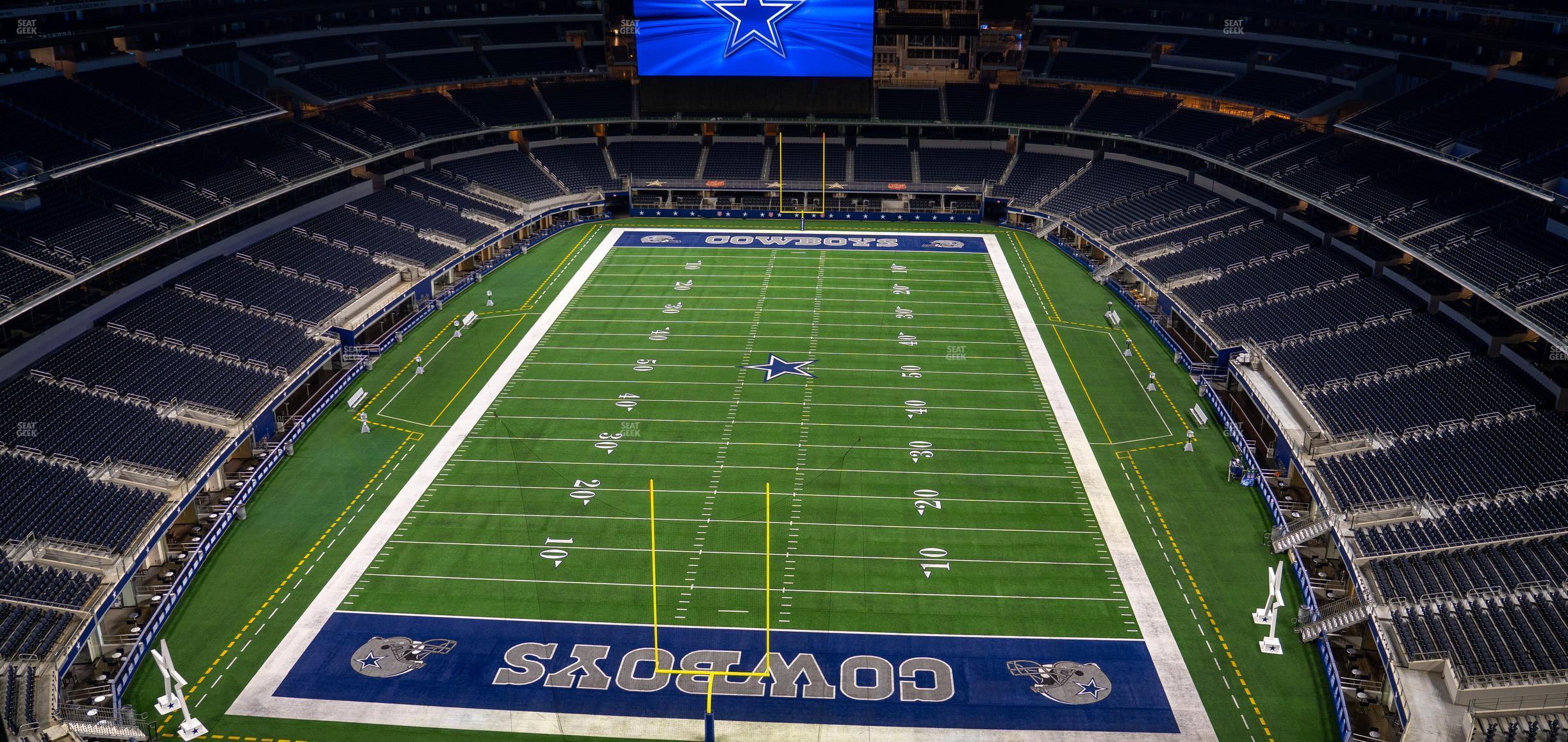 Seating view for AT&T Stadium Section 457