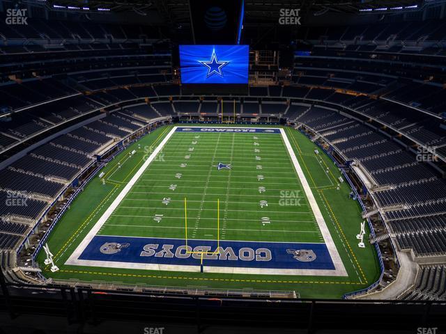 Seating view for AT&T Stadium Section 457