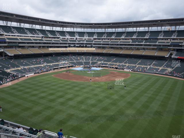 Seating view for Target Field Section 237