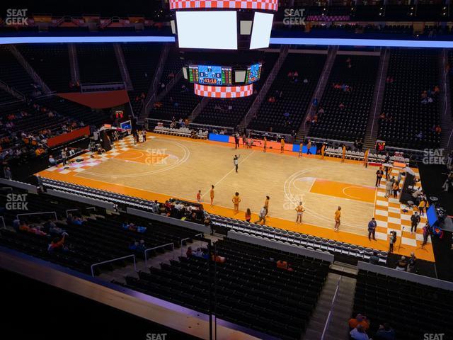 Seating view for Thompson-Boling Arena at Food City Center Section 219