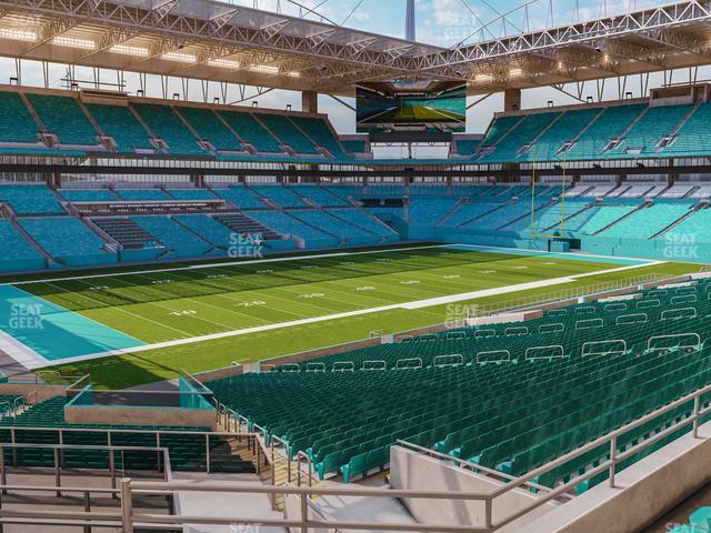 Seating view for Hard Rock Stadium Section 224