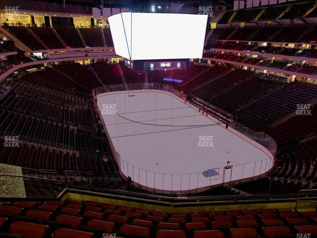 Seating view for Prudential Center Section 101