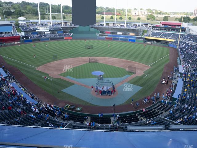 Seating view for Kauffman Stadium Section 419