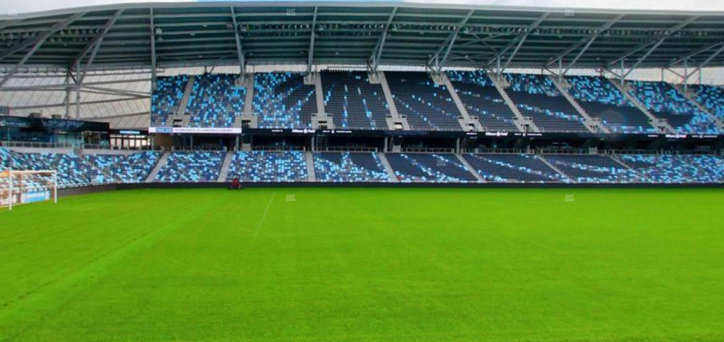 Seating view for Allianz Field Section 35