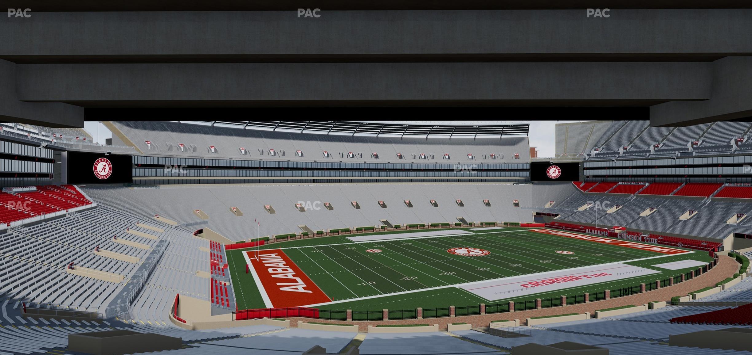 Seating view for Bryant Denny Stadium Section Loge Box 32