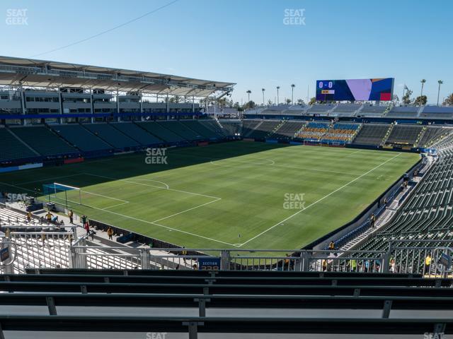 Seating view for Dignity Health Sports Park Section Ga South East