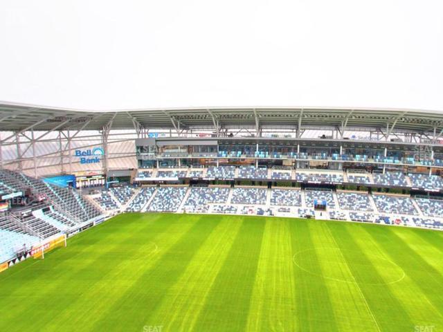 Seating view for Allianz Field Section 114