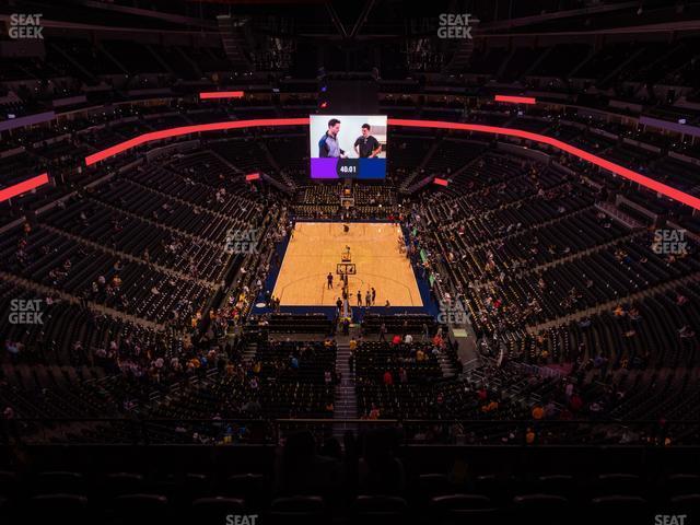 Seating view for Ball Arena Section 322