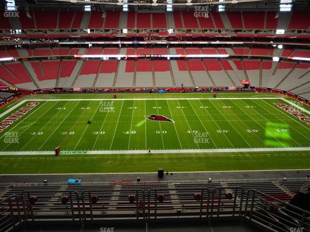 Seating view for State Farm Stadium Section Ring Of Honor Wc 444